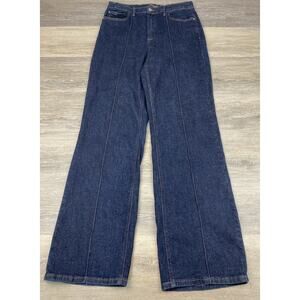 Judy Blue High Rise Wide Leg Pleated Front Jeans Medium Wash Size 15/32 (32x32)